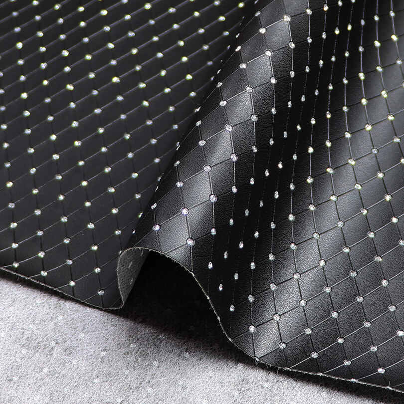 Embalažna tkanina za škatle za nakit iz imitacije diamantov PU usnja Embalažna tkanina za škatle za nakit iz imitacije diamantov PU usnja