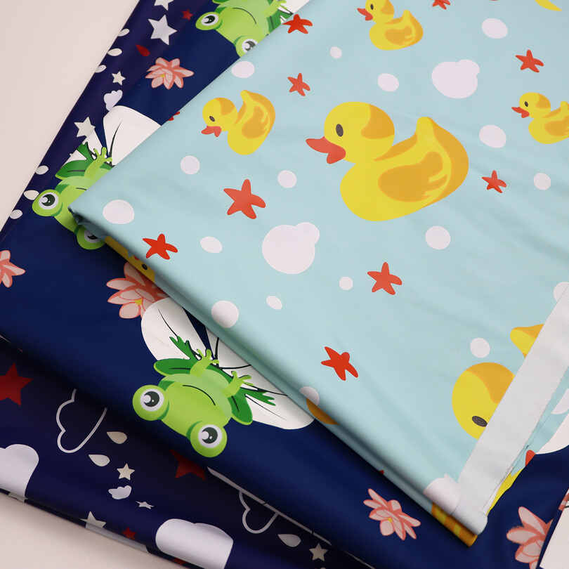 Material dežnega plašča PU, sintetično usnje, sprememba barve živalske kože